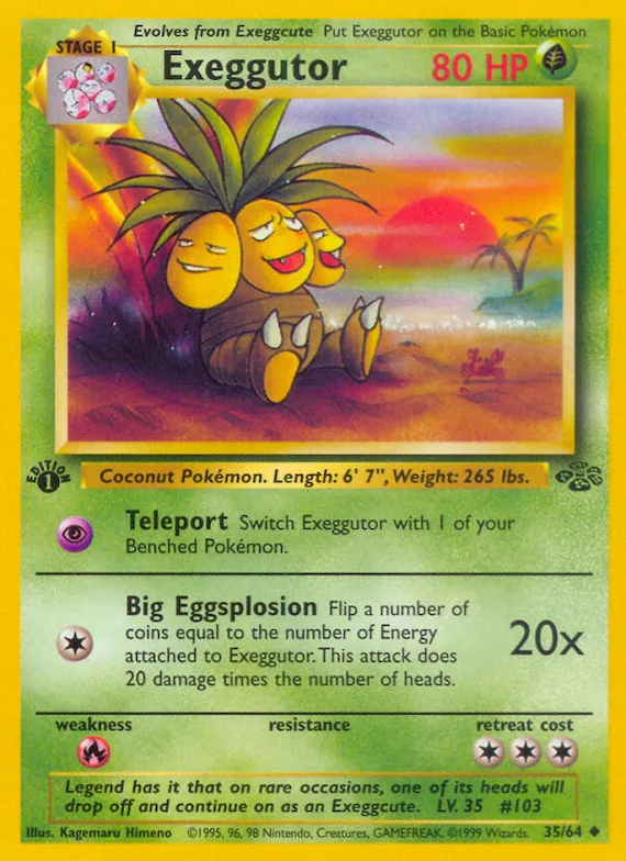 Exeggutor #35 – Jungle