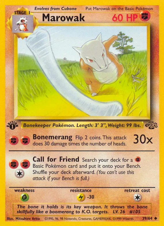 Marowak #39 – Jungle