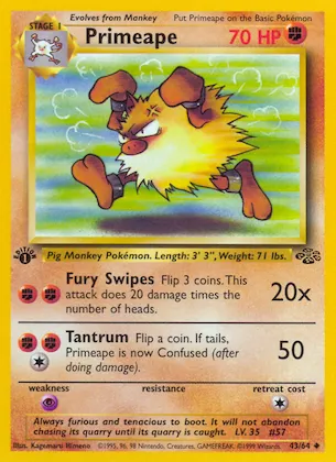 Primeape #43 – Jungle