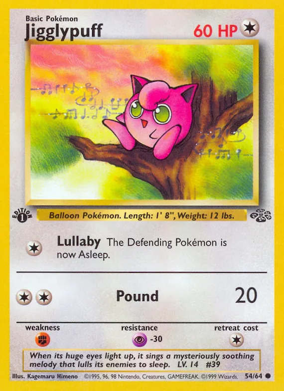 Jigglypuff #54 – Jungle