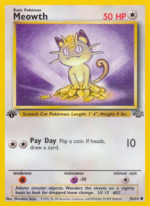 Meowth #56 – Jungle