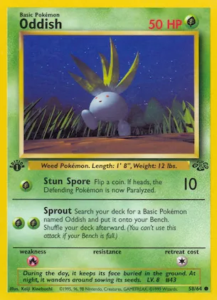 Oddish #58 – Jungle