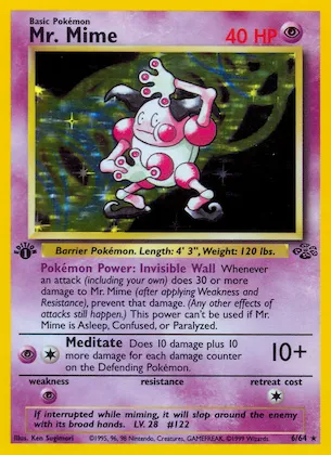 Mr. Mime #6 – Jungle