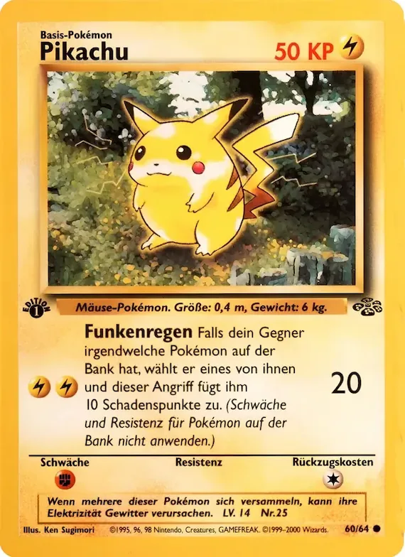 Pikachu 60 – Dschungel