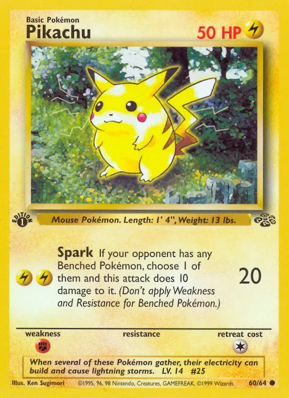 Pikachu #60 – Jungle