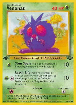Venonat #63 – Jungle