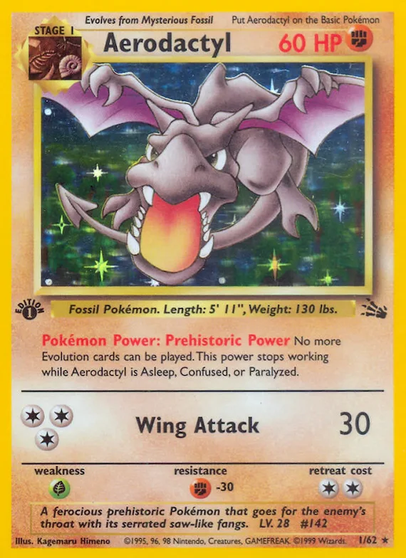 Aerodactyl #1 – Fossil