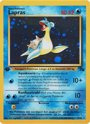 Lapras Nr. 10 – Fossil