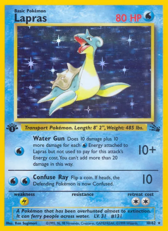 Lapras #10 – Fossil