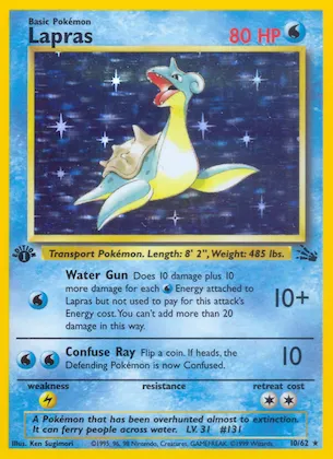 Lapras #10 – Fossil