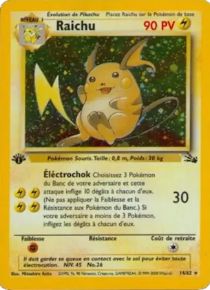 Raichu n° 14 – Fossile