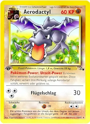 Aerodactyl Nr. 16 – Fossil