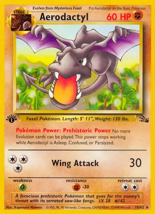 Aerodactyl #16 – Fossil