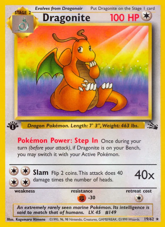 Dragonite #19 – Fossil