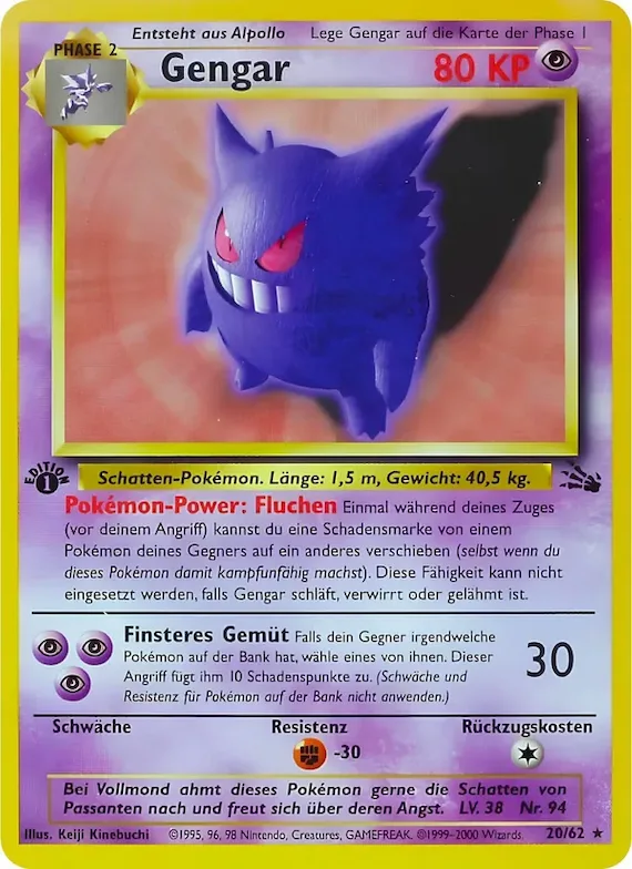Gengar 20 – Fossil