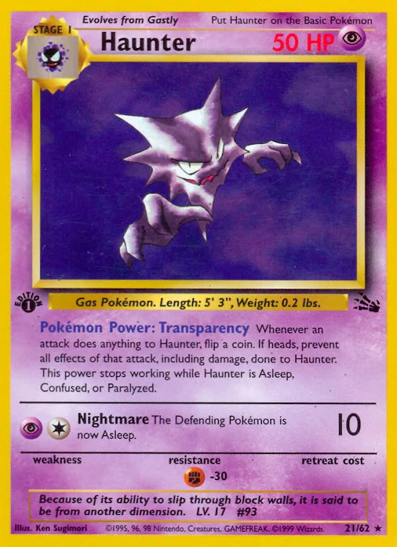 Haunter #21 – Fossil