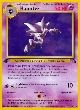 Haunter #21 – Fossil