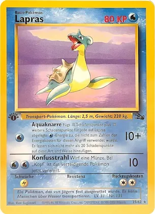 Lapras Nr. 25 – Fossil