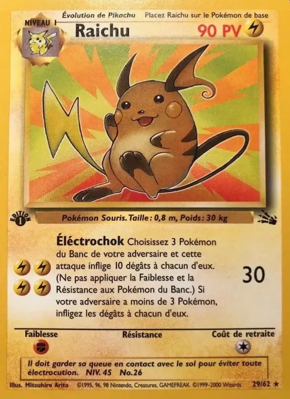 Raichu 29 – Fossile