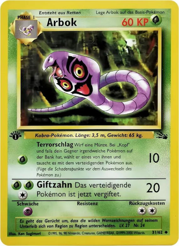 Arbok 31 – Fossil