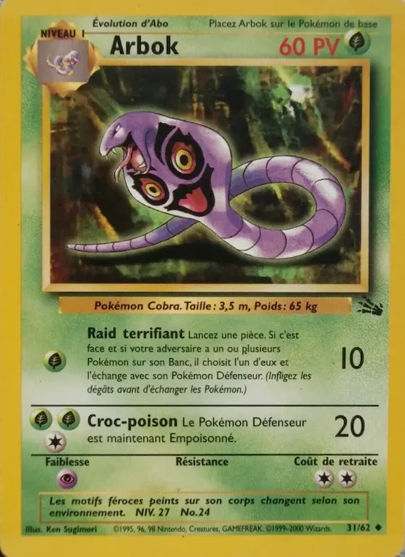 Arbok 31 – Fossile