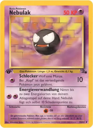 Nebulak Nr. 33 – Fossil