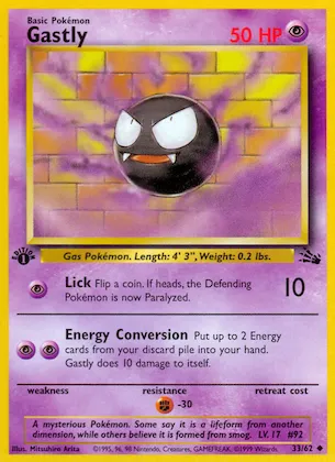 Gastly #33 – Fossil