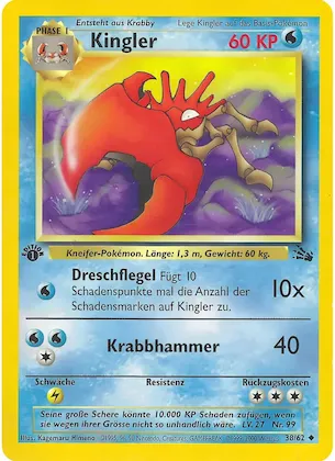 Kingler Nr. 38 – Fossil