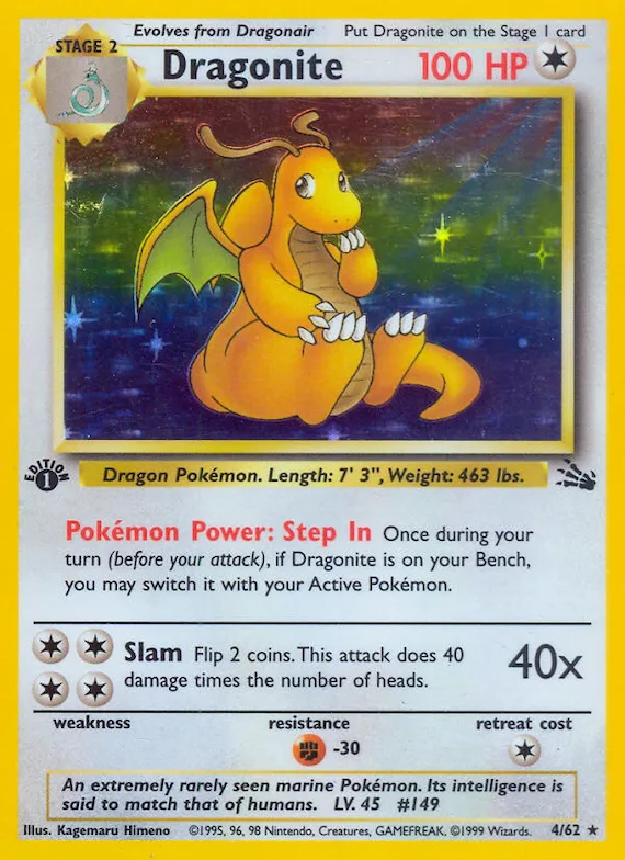 Dragonite #4 – Fossil