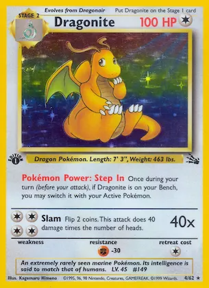 Dragonite #4 – Fossil