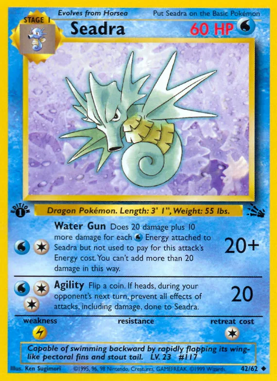 Seadra #42 – Fossil