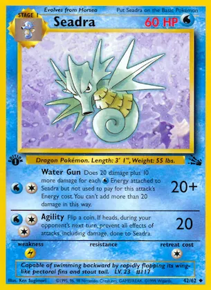 Seadra #42 – Fossil