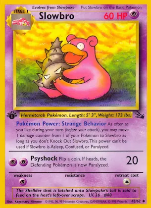 Slowbro #43 – Fossil