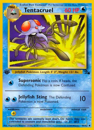 Tentacruel #44 – Fossil