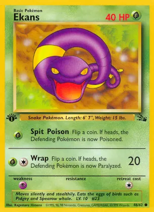 Ekans #46 – Fossil