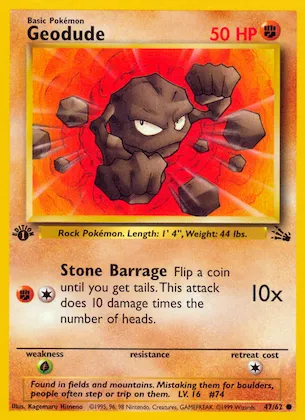 Geodude #47 – Fossil