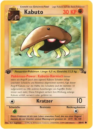Kabuto Nr. 50 – Fossil