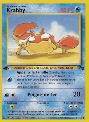 Krabby n° 51 – Fossile