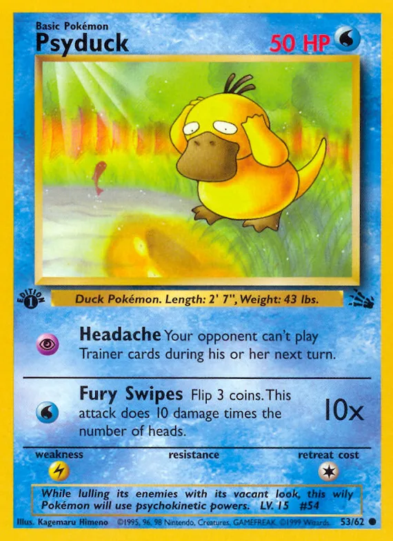 Psyduck #53 – Fossil
