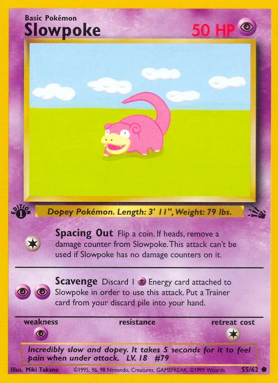Slowpoke #55 – Fossil