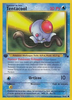 Tentacool n° 56 – Fossile
