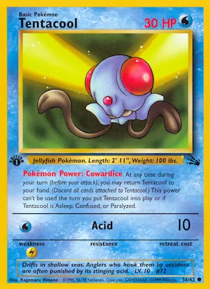 Tentacool #56 – Fossil