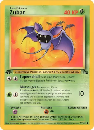 Zubat Nr. 57 – Fossil