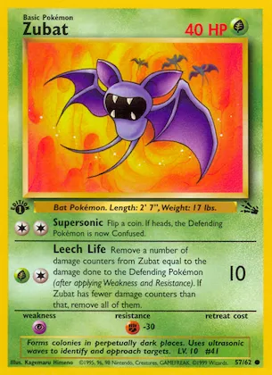 Zubat #57 – Fossil