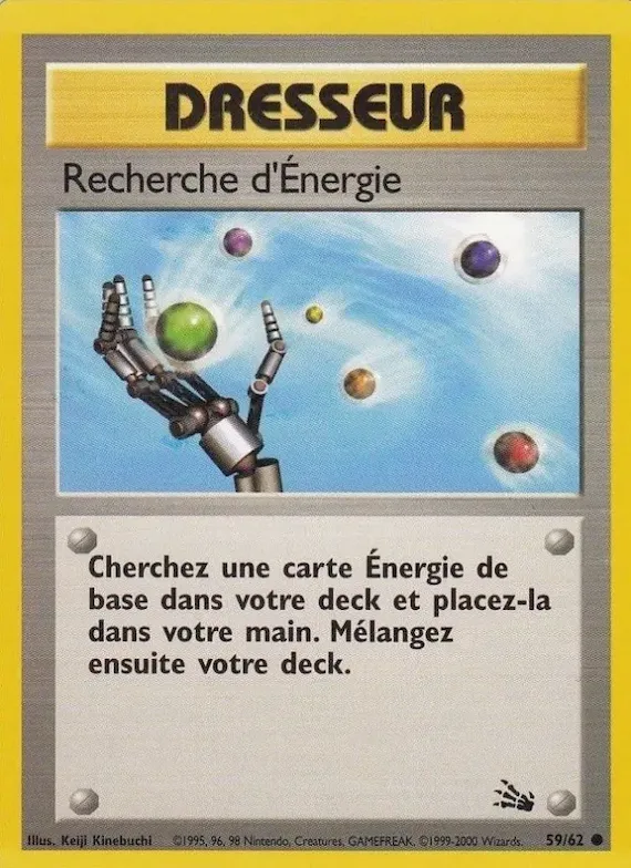 Recherche d'Énergie 59 – Fossile