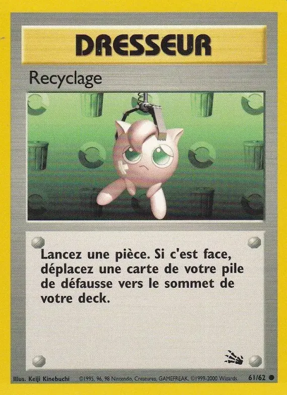 Recyclage 61 – Fossile