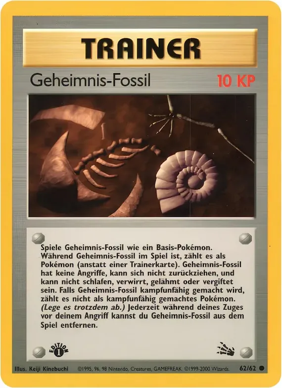 Geheimnis-Fossil 62 – Fossil