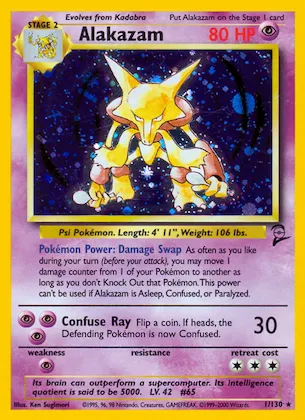 Alakazam #1 – Base Set 2