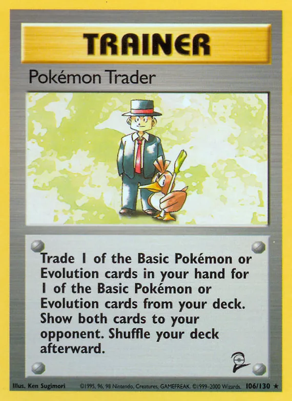 Pokémon Trader #106 – Base Set 2
