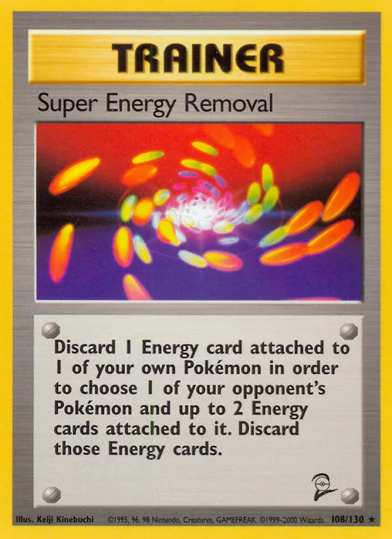 Super Energy Removal #108 – Base Set 2